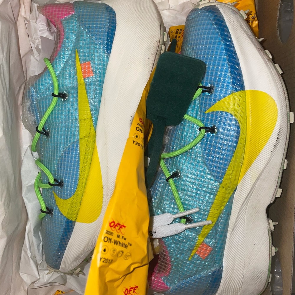 Multi color Off-White sneakers